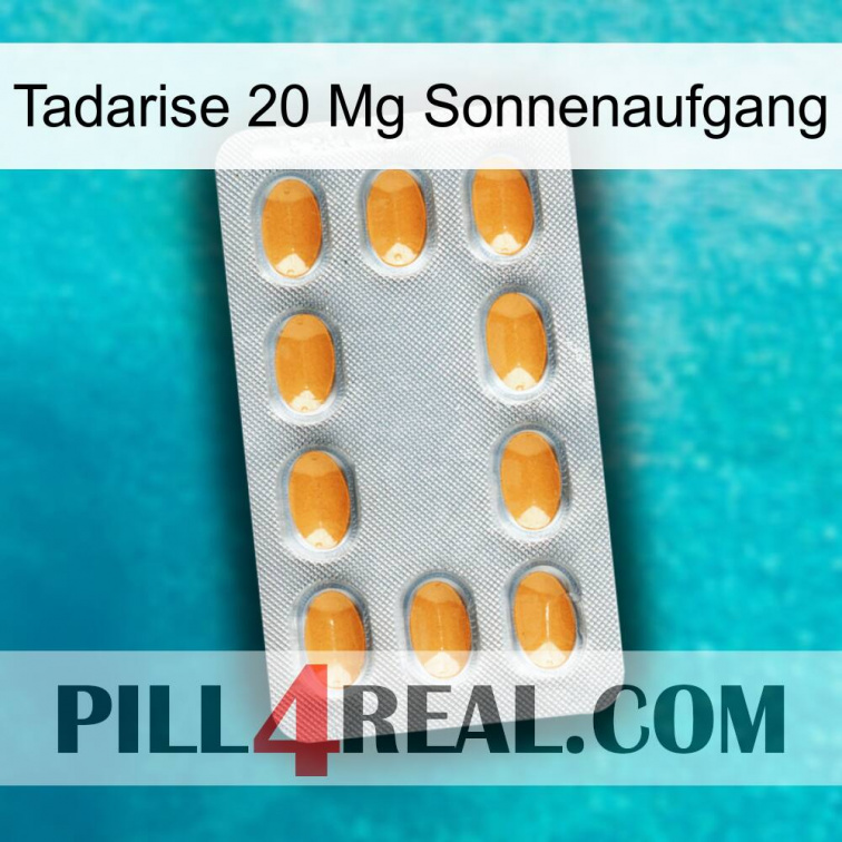 Tadarise 20 Mg Sunrise cialis3